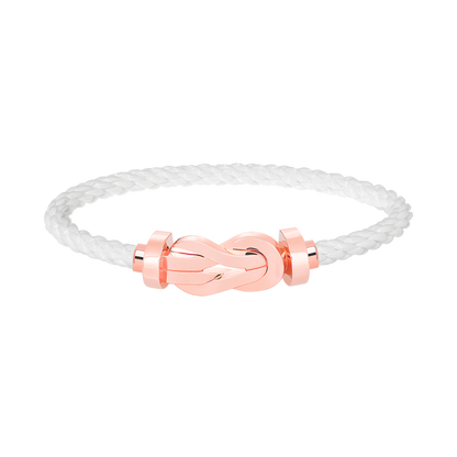 [moco jewelrys]CHANCE LARGE 8 FIGURE BUCKLE NO DIAMOND BRACELET ROSE GOLD