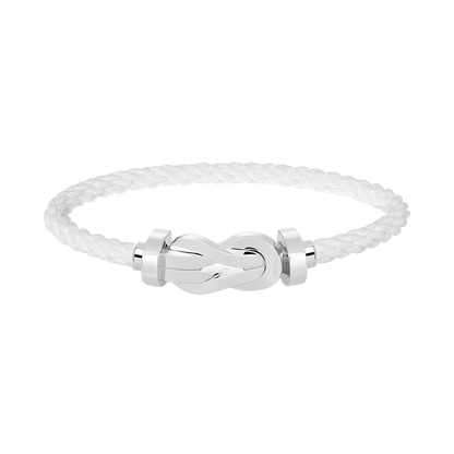 [moco jewelrys]CHANCE LARGE 8 FIGURE BUCKLE NO DIAMOND BRACELET SILVER