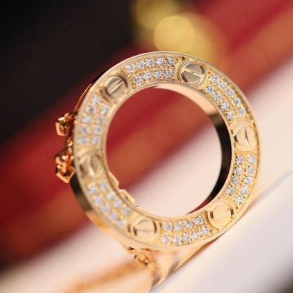 [moco jewelrys]LOVE NECKLACE ADJUSTABLE ROSE GOLD