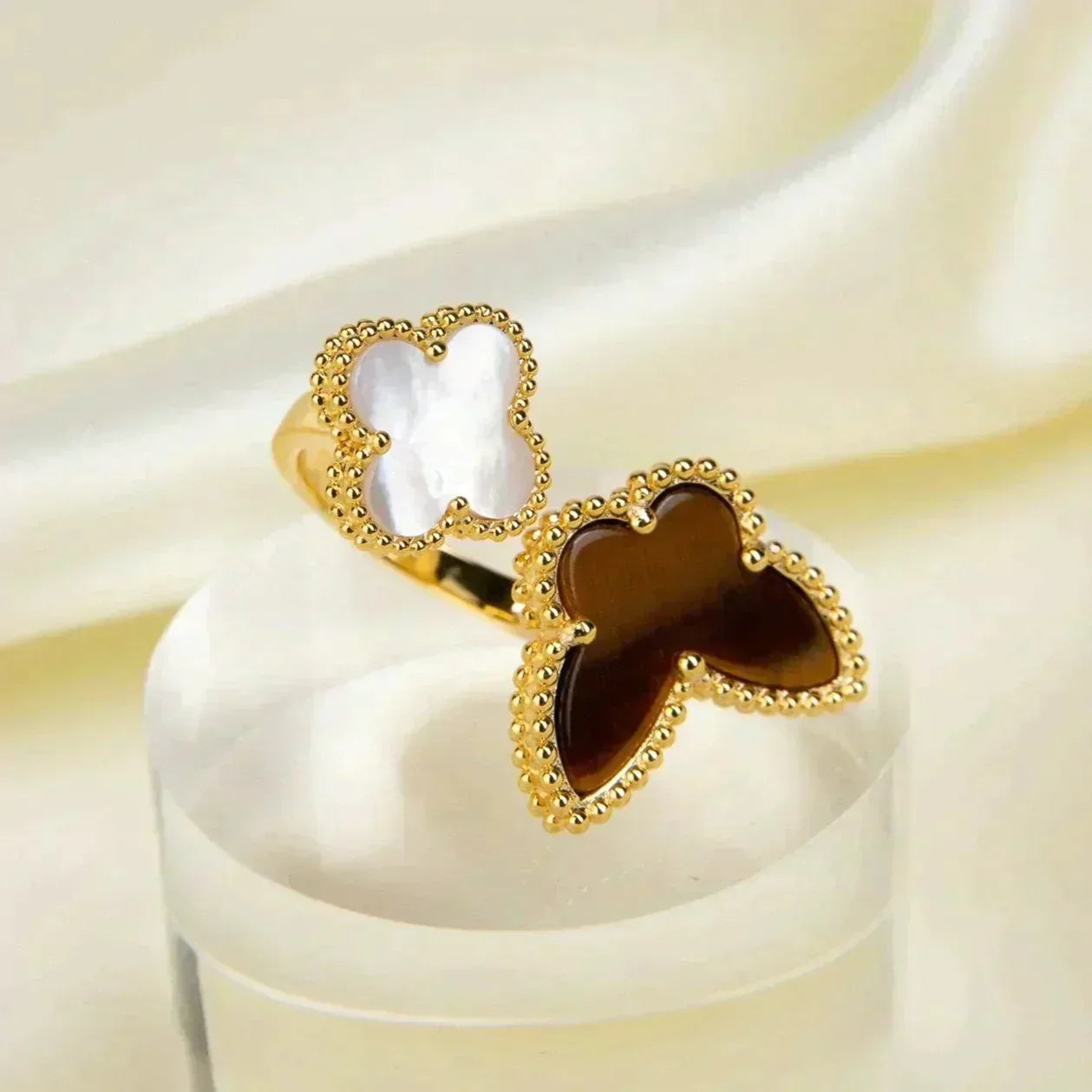 [moco jewelrys]LUCKY BETWEEN THE FINGER RING