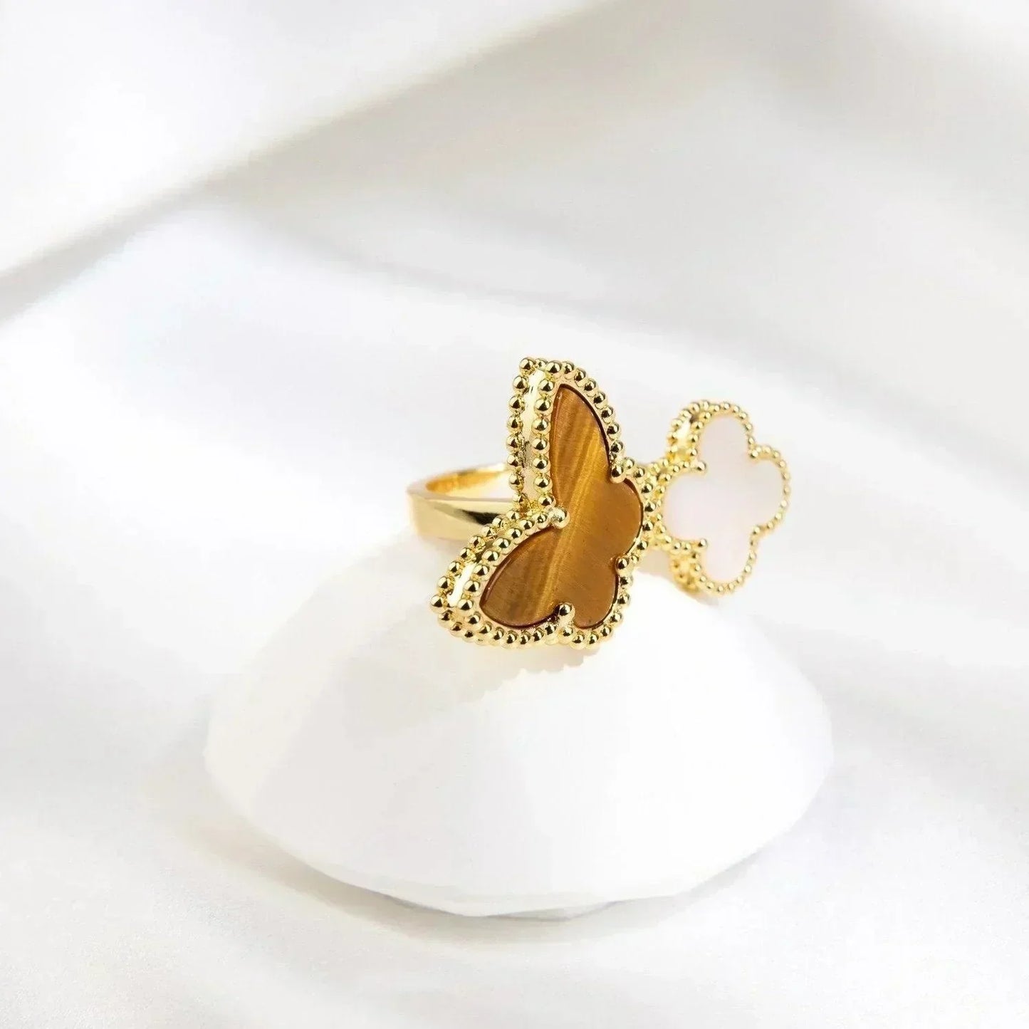 [moco jewelrys]LUCKY BETWEEN THE FINGER RING