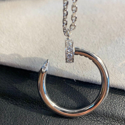 [moco jewelrys]JUSTE NECKLACE SILVER
