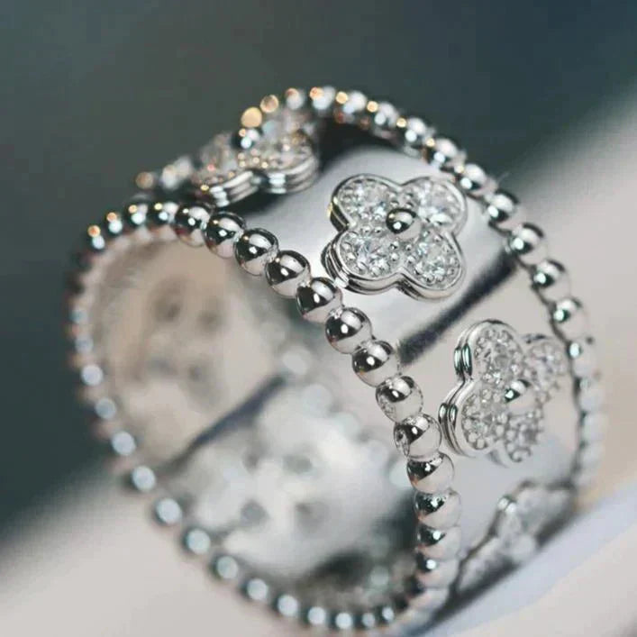 [moco jewelrys]CLOVER KALEIDOSCOPE RING 10MM
