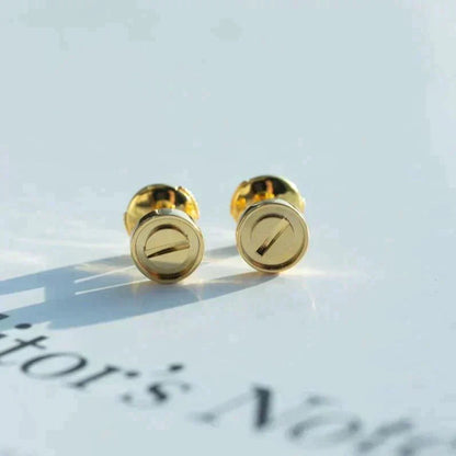 [moco jewelrys]LOVE EARRINGS GOLD 10MM