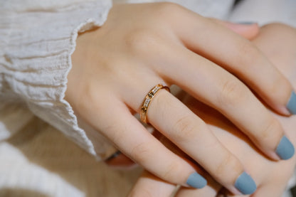 [moco jewelrys]LOVE RING 2.65MM DIAMOND