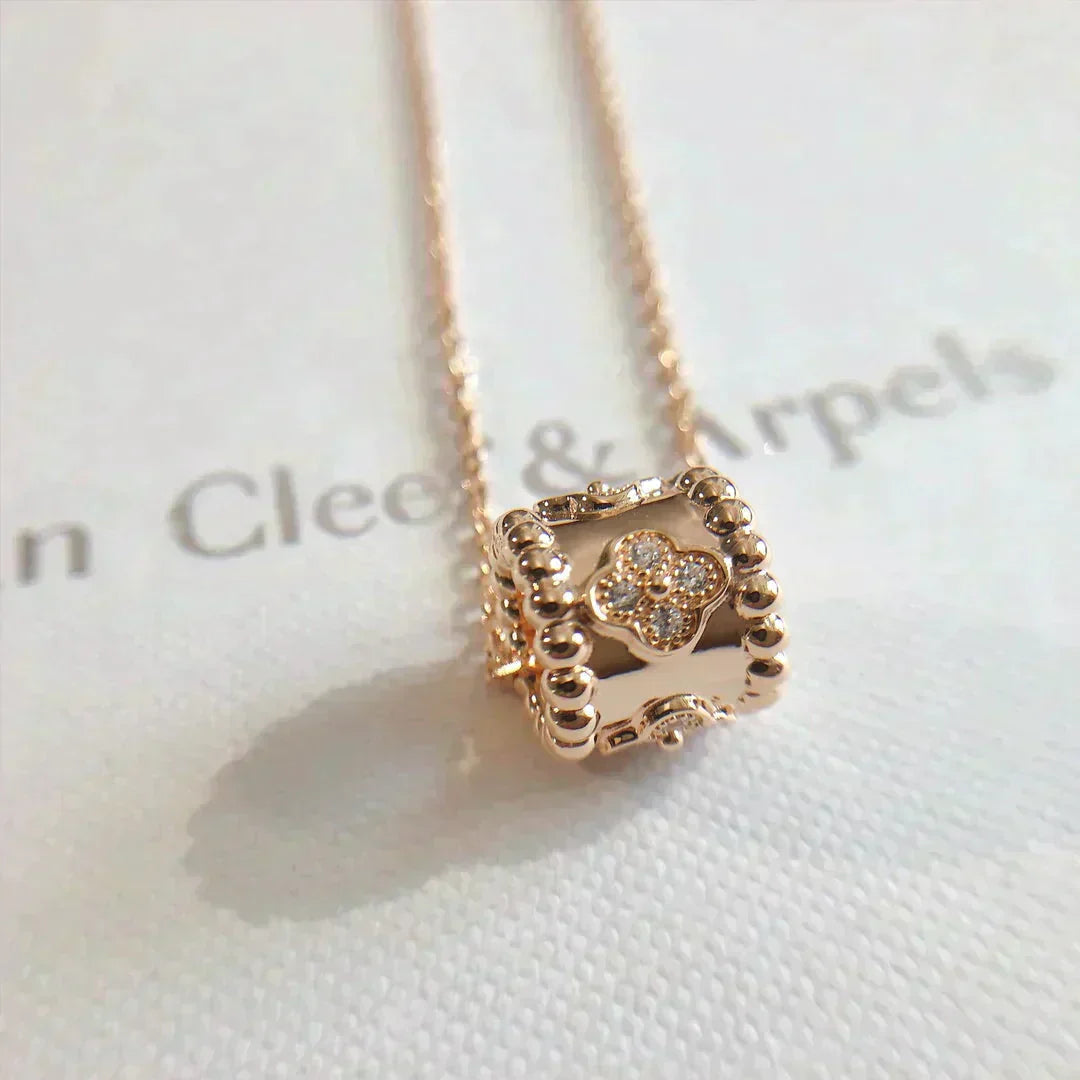 [moco jewelrys]PERLEE PEDANT NECKLACE GOLD / ROSE GOLD