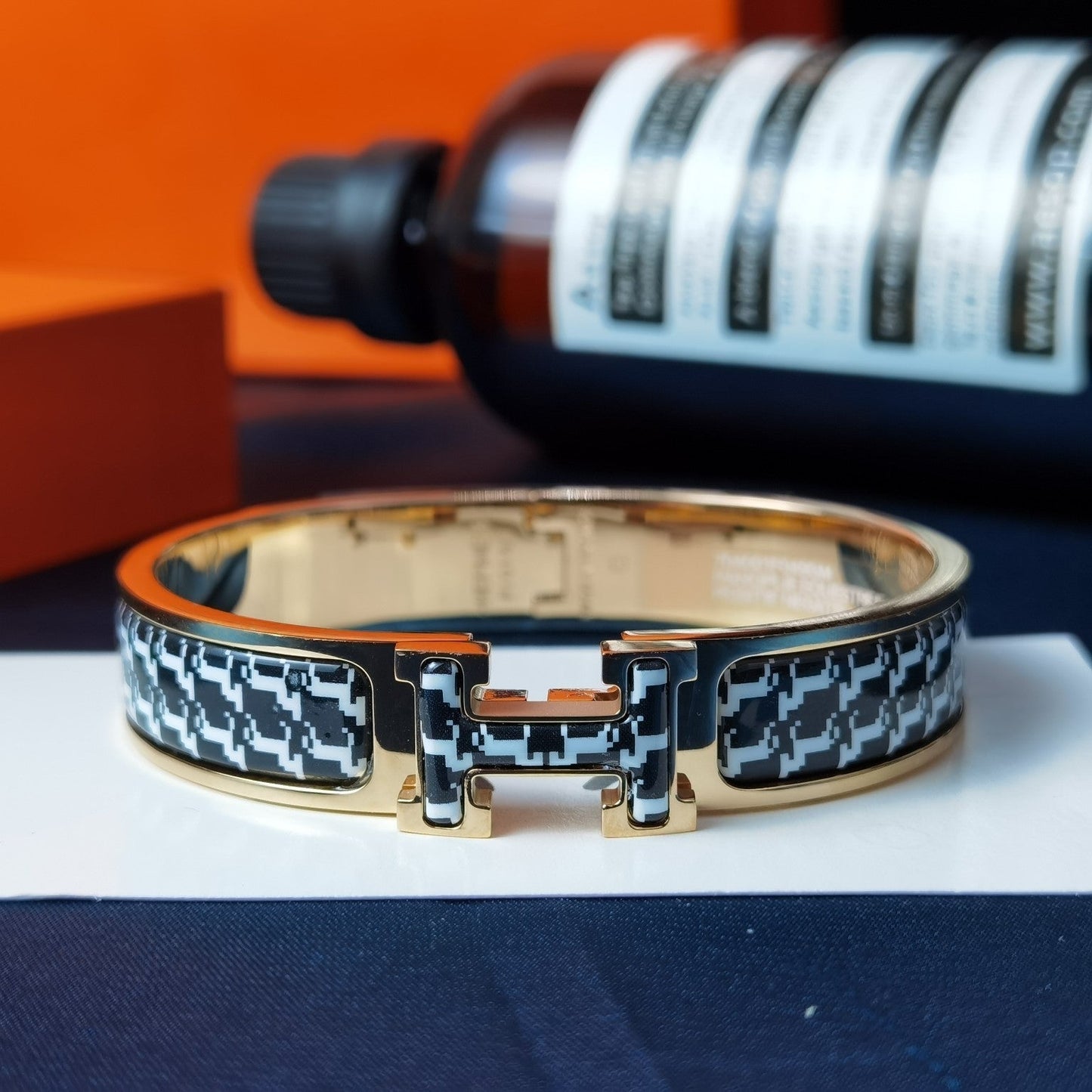 [moco jewelrys]H HORSE BRACELET 12MM