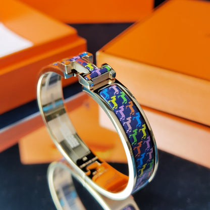 [moco jewelrys]H HORSE BRACELET 12MM