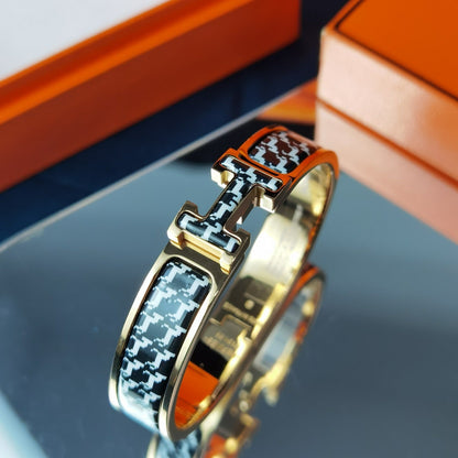 [moco jewelrys]H HORSE BRACELET 12MM