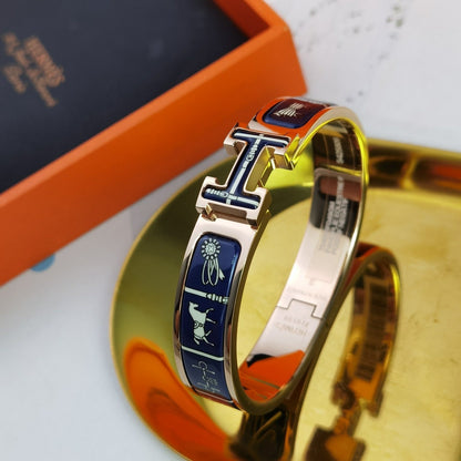 [moco jewelrys]H COUVERTURES DARK BLUE BRACELET