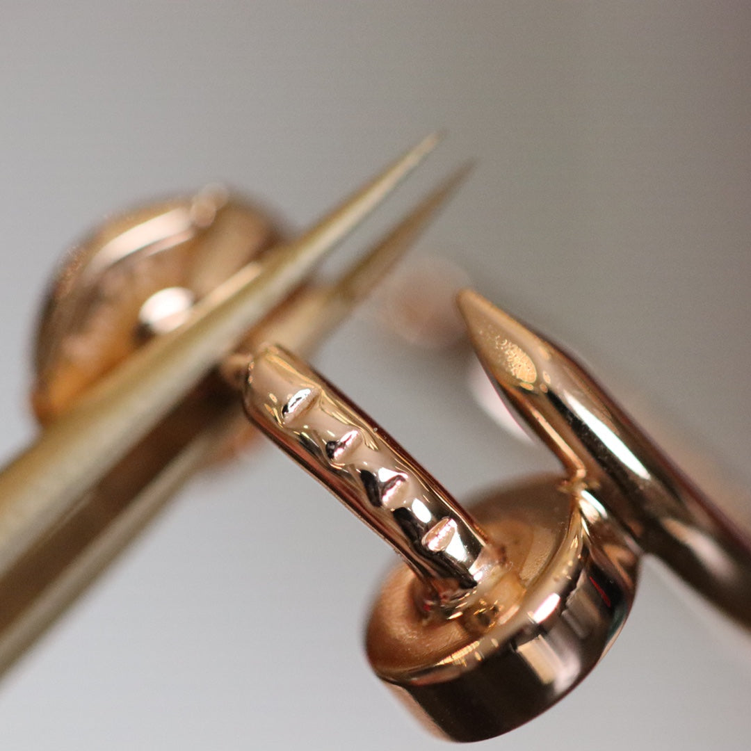 [moco jewelrys]JUSTE EARRINGS PINK GOLD