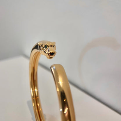 [moco jewelrys]PANTHERE GOLD OPEN BRACELET