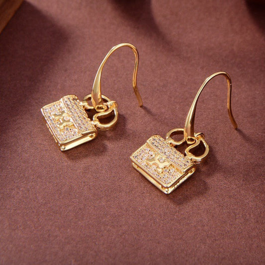 [moco jewelrys]KELLY DIAMOND EARRINGS