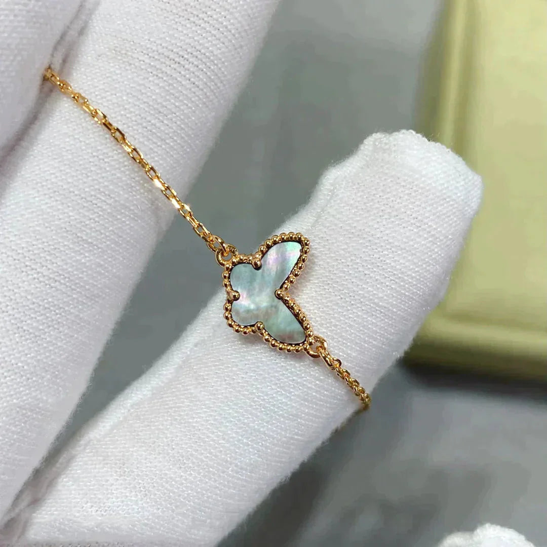 [moco jewelrys]BUTTERFLY DARK MOP BUTTERFLY BRACELET