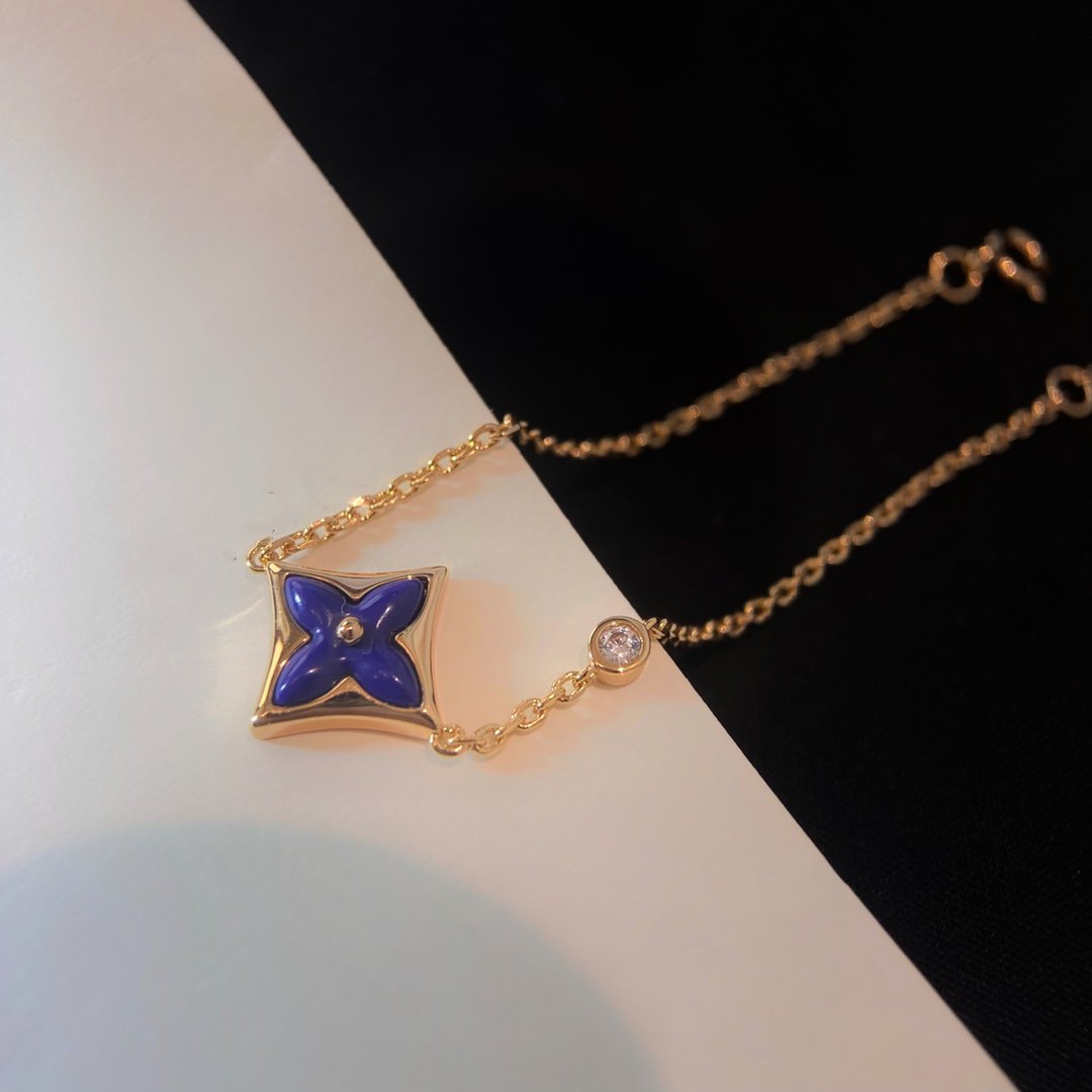 [moco jewelrys]COLOR STAR PINK GOLD DIAMOND BRACELET