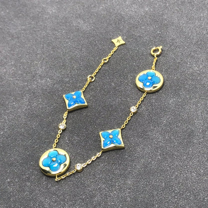 [moco jewelrys]STAR AND SUN TURQUOISE 4 MOTIFS 3 DIAMONDS