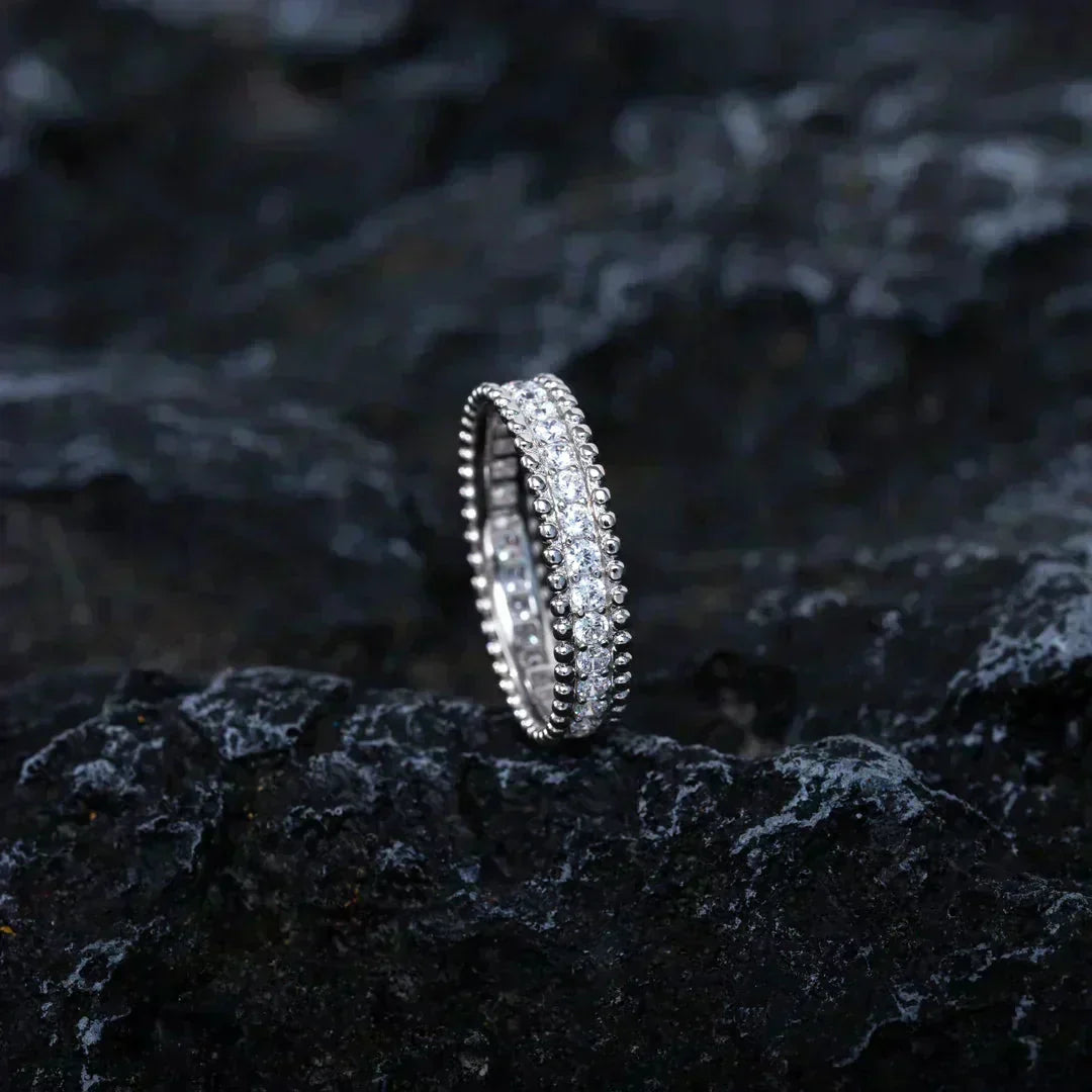 [moco jewelrys]PERLEE DIAMOND SILVER RING