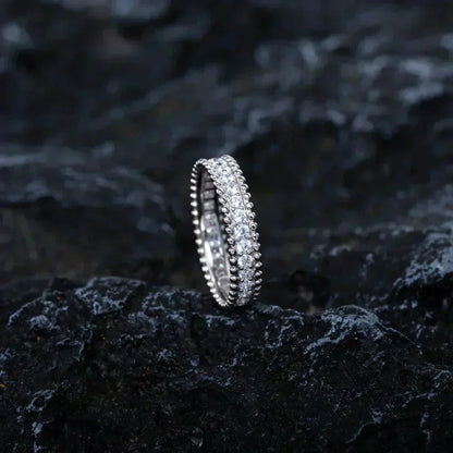 [moco jewelrys]PERLEE DIAMOND SILVER RING