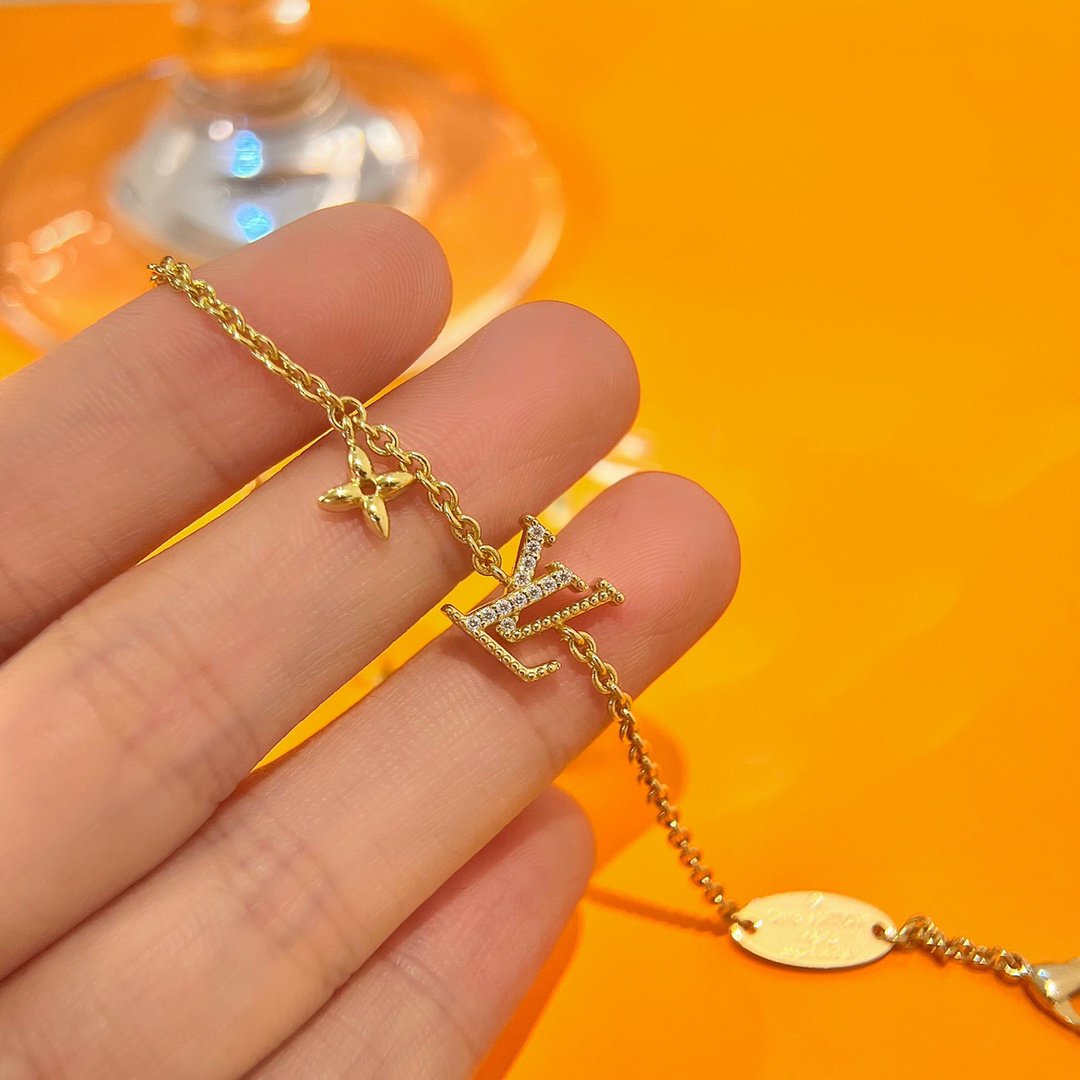 [moco jewelrys]LOGO STAR MOTIF GOLD BRACELET