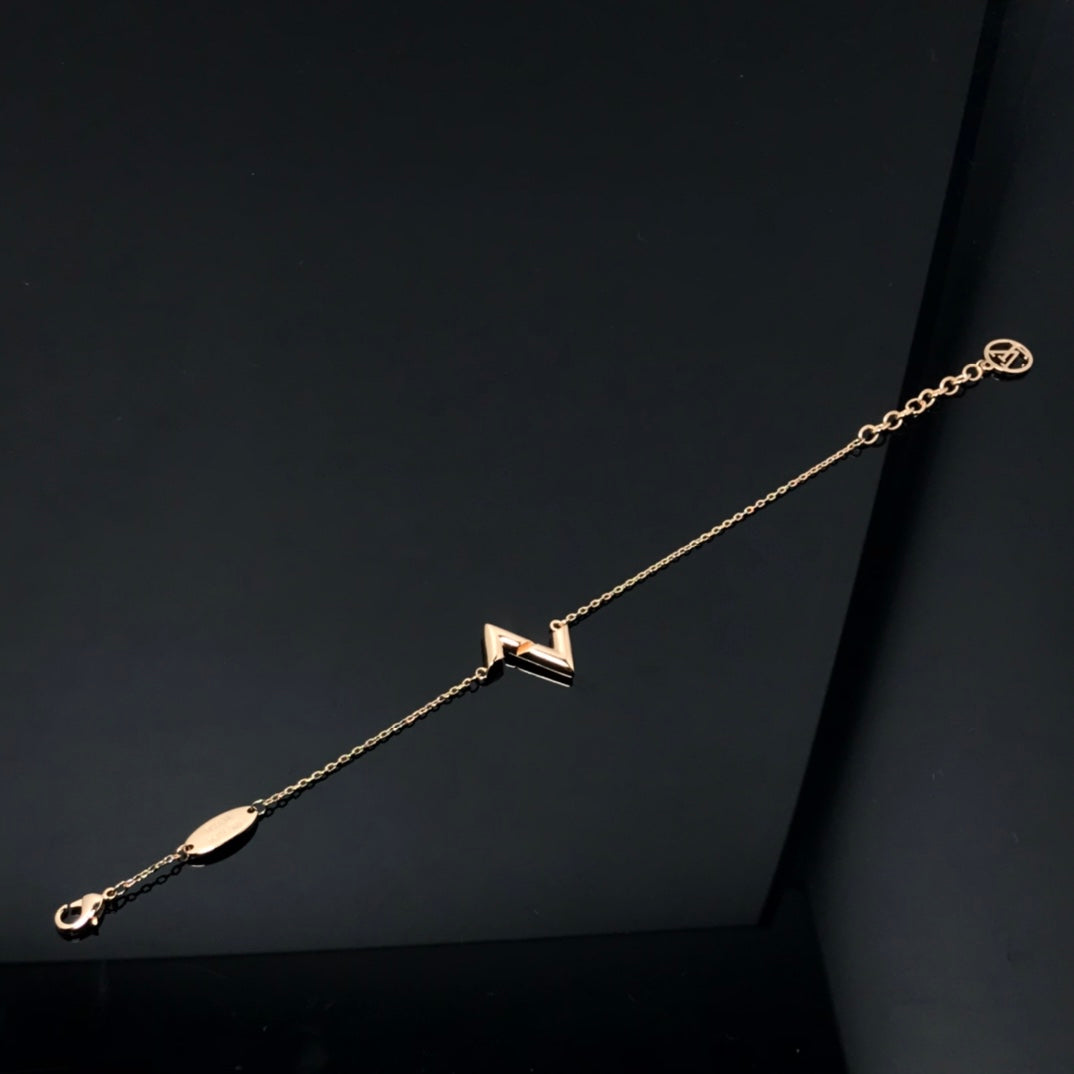 [moco jewelrys]VOLT LV LOGO BRACELET