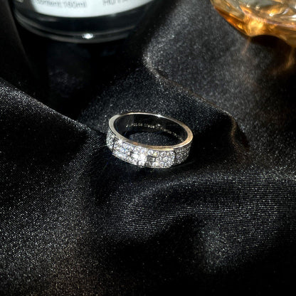 [moco jewelrys]KELLY SILVER DIAMOND RING
