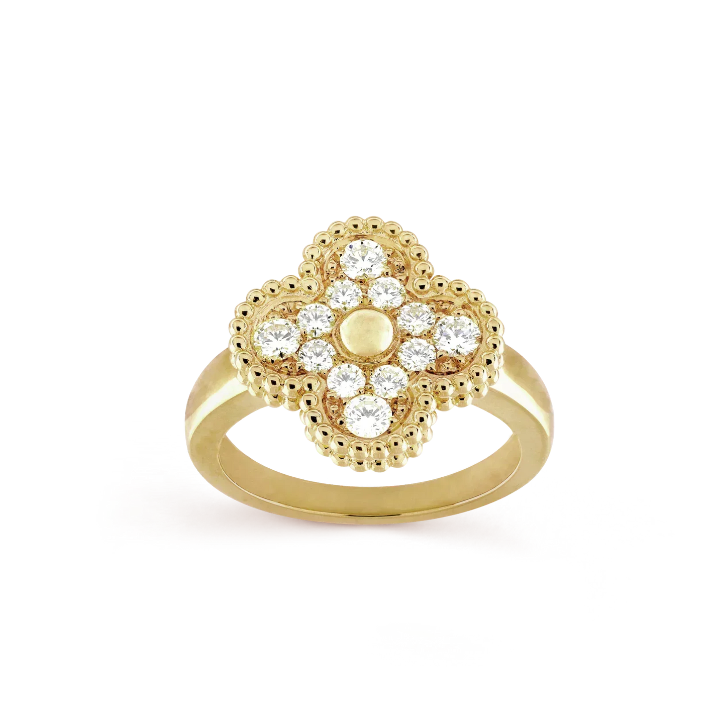[moco jewelrys]CLOVER DIAMOND RING