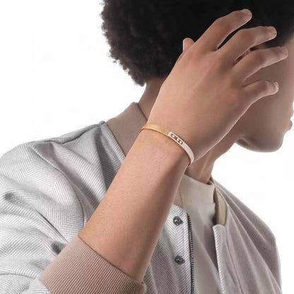 [moco jewelrys]2026 BRAND-NEW FROSTED BRACELET WITH DIAMONDS THREE COLORS