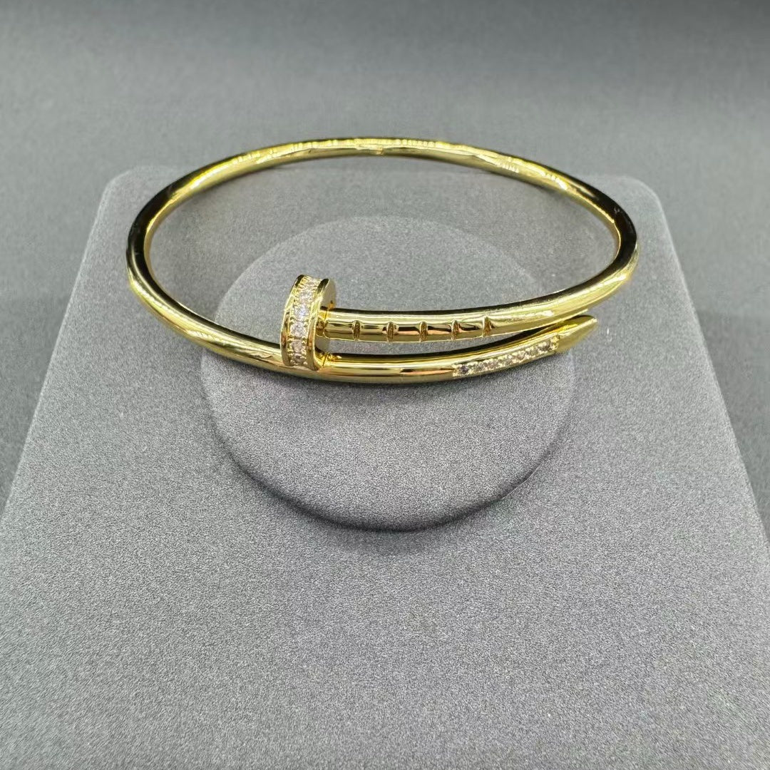 [moco jewelrys]JUSTE BRACELET 2.5MM DIAMONDS NEW