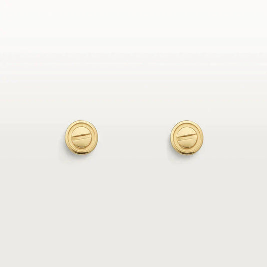 [moco jewelrys]LOVE EARRINGS GOLD 10MM