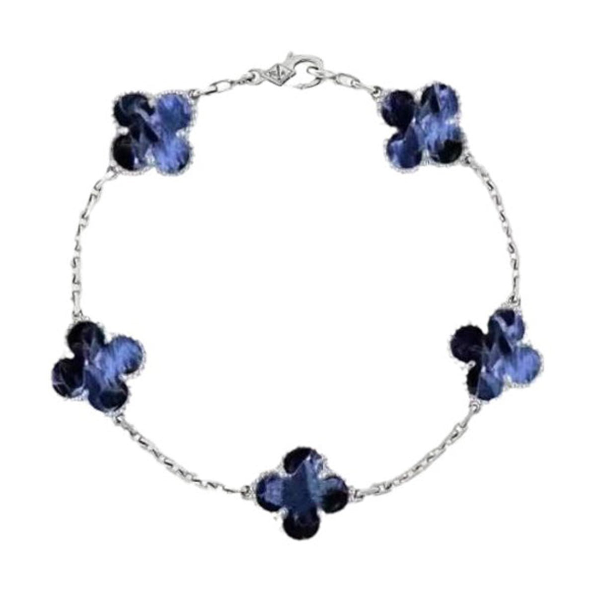 [Moco jewelrys]CLOVER 5 MOTIF PIETERSITE BRACELET COLLECTION