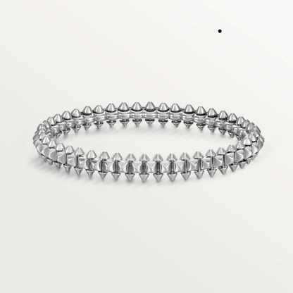 [moco jewelrys]CLASH SILVER BRACELET