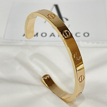 [moco jewelrys]LOVE BRACELET 6.1MM OPEN CUFF