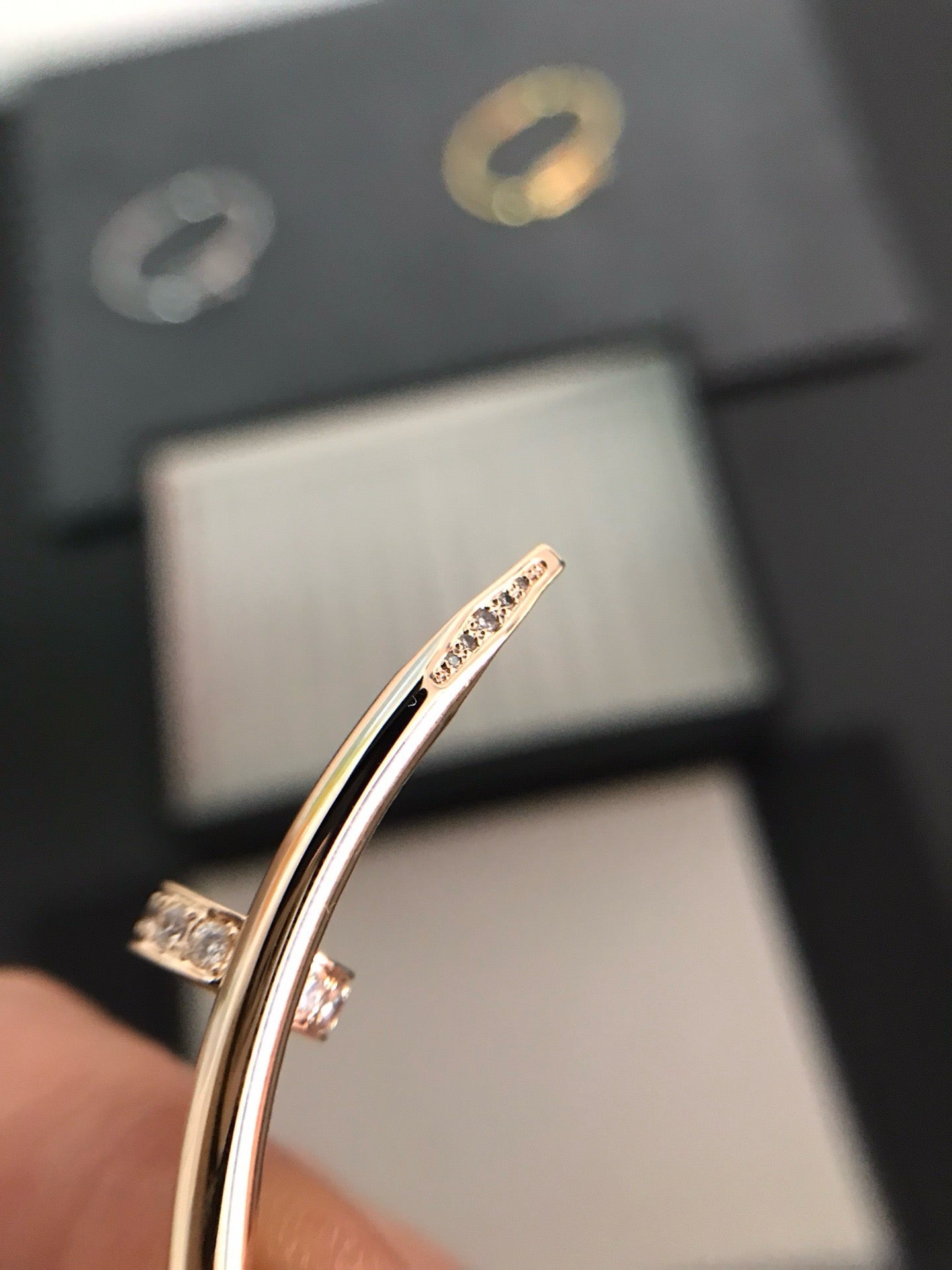 [moco jewelrys]JUSTE BRACELET 3.5MM DIAMONDS