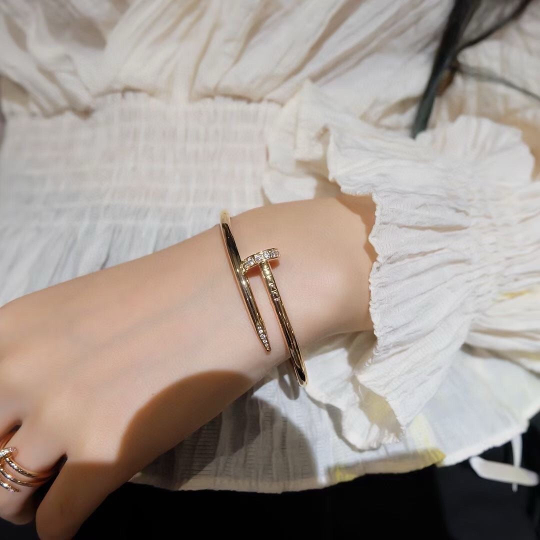 [moco jewelrys]JUSTE BRACELET 3.5MM DIAMONDS