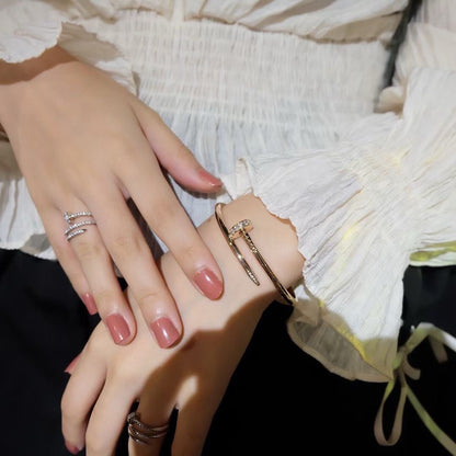 [moco jewelrys]JUSTE BRACELET 3.5MM DIAMONDS