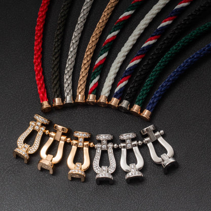 [moco jewelrys]FORCE LARGE HORSESHOE NO DIAMOND BRACELET SILVER
