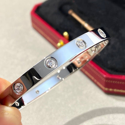 [moco jewelrys]LOVE BRACELET 6.1MM 10 DIAMONDS