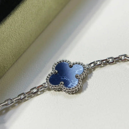 [Moco jewelrys]CLOVER 5 MOTIF PIETERSITE BRACELET COLLECTION