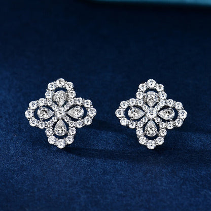 [moco jewelrys]LOOP EARRINGS FULL MOTIF DIAMOND 16MM