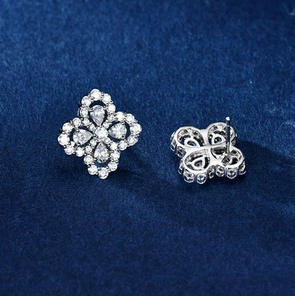 [moco jewelrys]LOOP EARRINGS FULL MOTIF DIAMOND 16MM