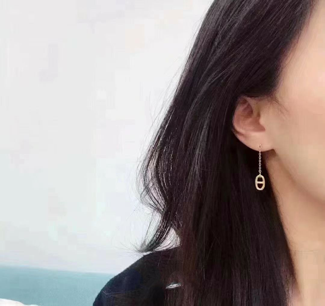 [moco jewelrys]CHAINE TASSEL EARRINGS