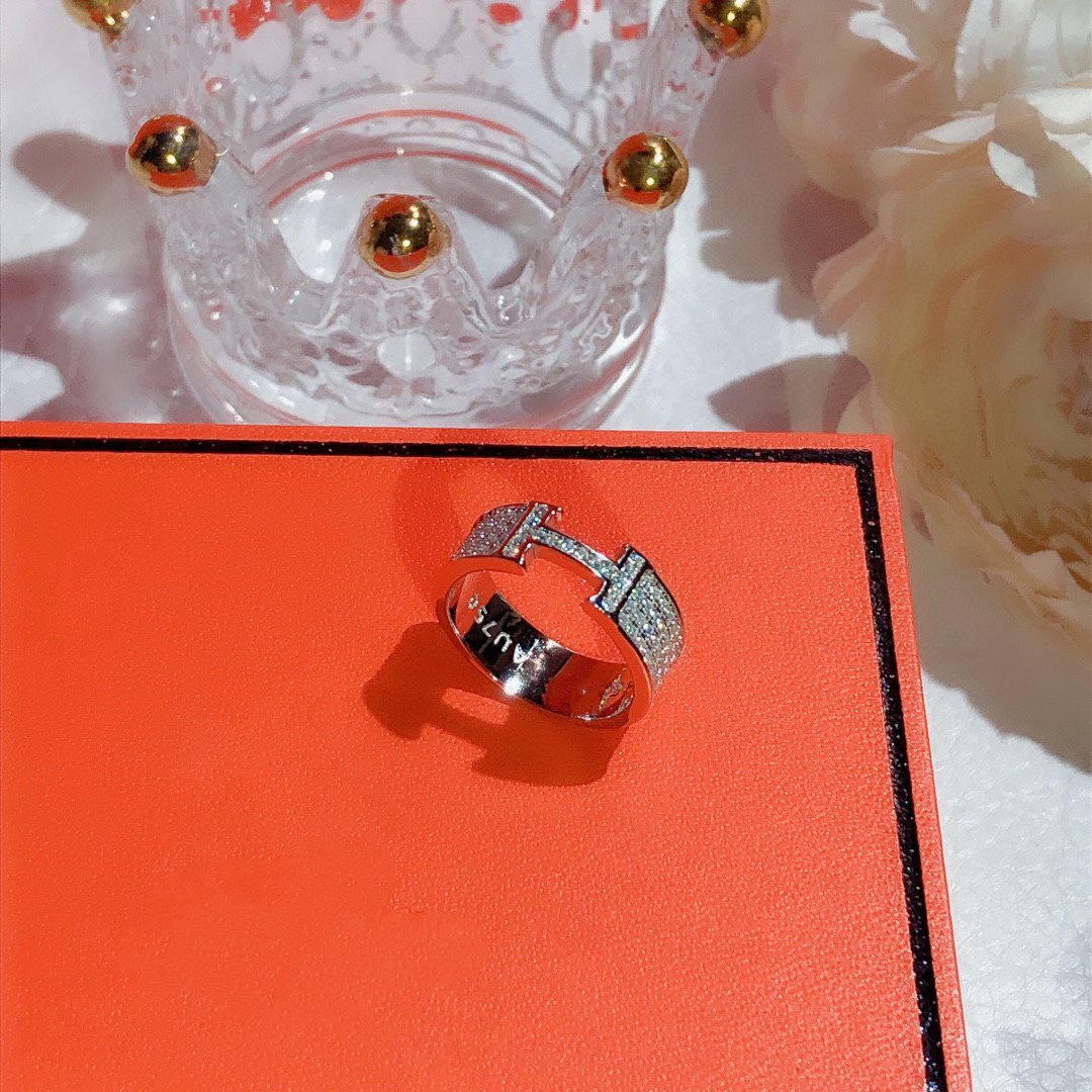 [moco jewelrys]H RING FULL DIAMOND