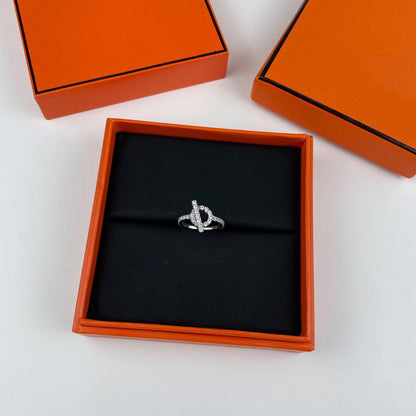 [moco jewelrys]ECHAPPEE RING SILVER DIAMOND