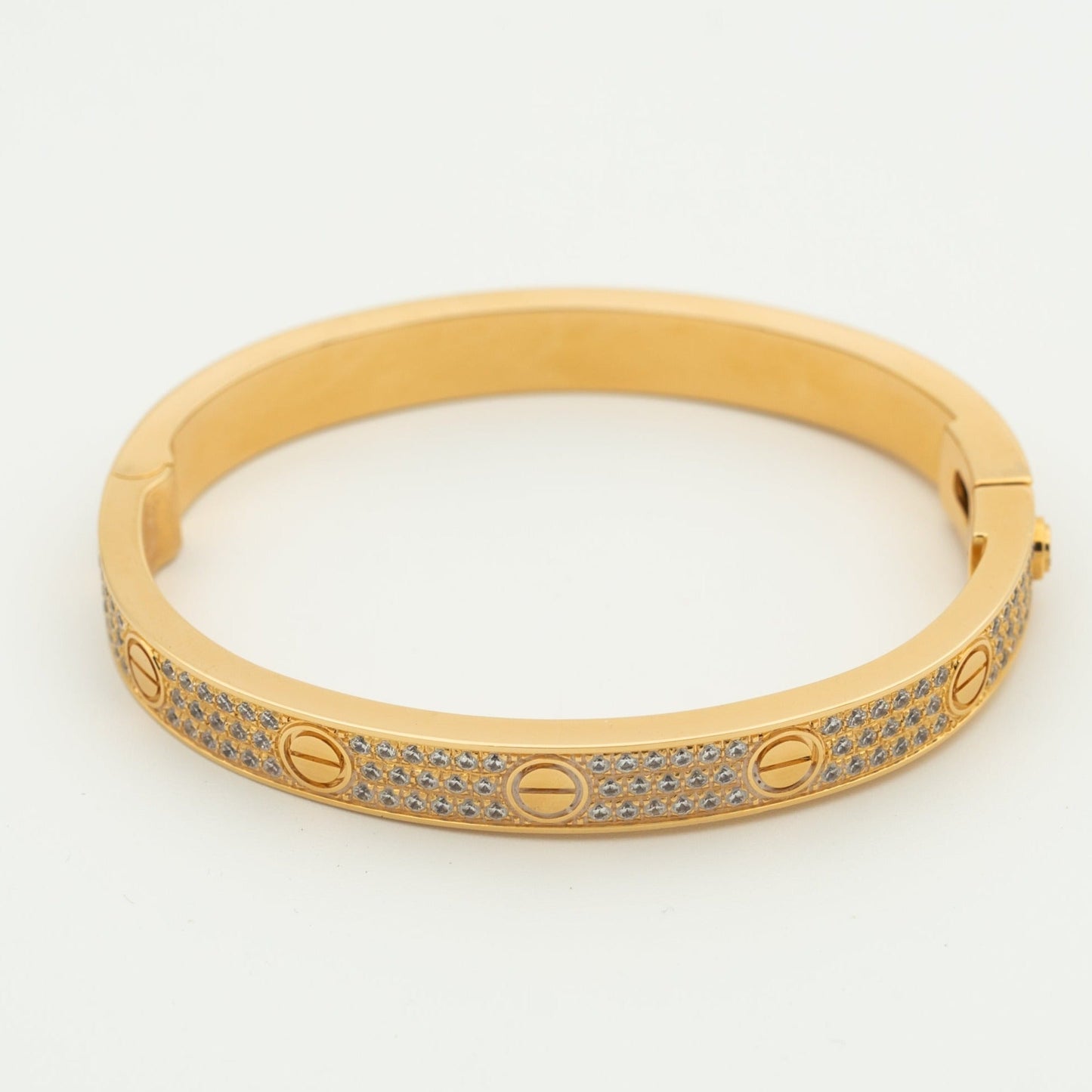 [moco jewelrys]LOVE BRACELET 6.1MM DIAMOND-PAVED