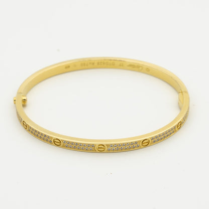 [moco jewelrys]LOVE BRACELET 3.65MM DIAMOND-PAVED
