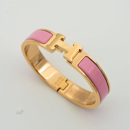 [moco jewelrys]H PINK BRACELET