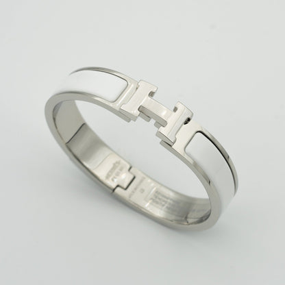 [moco jewelrys]H WHITE BRACELET
