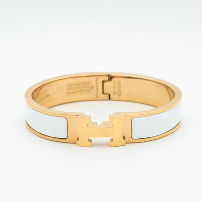 [moco jewelrys]H WHITE BRACELET