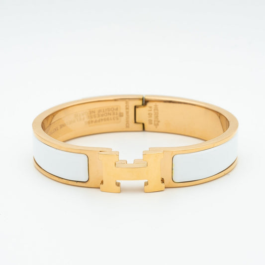 [moco jewelrys]H WHITE BRACELET