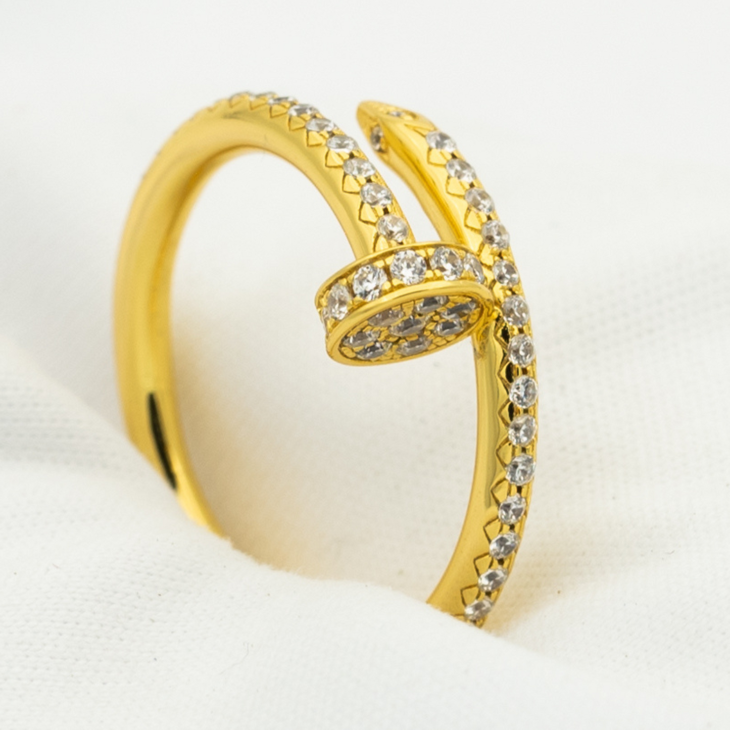 [moco jewelrys]JUSTE RING 1.8MM GOLD DIAMONDS